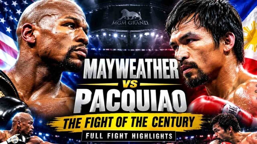 Mayweather vs. Pacquiao, the Fight of the Century